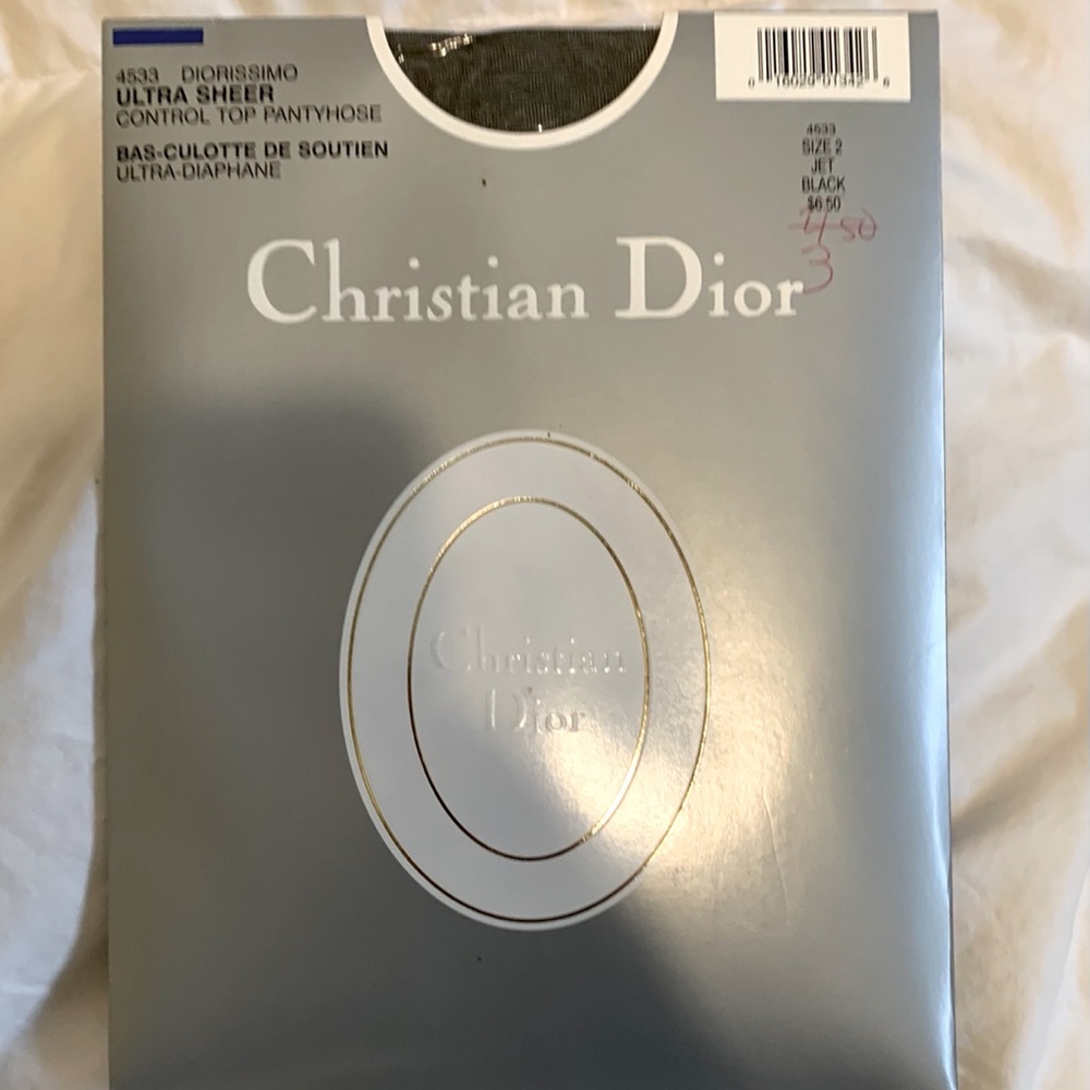 NWT. Authentic Vintage Christian Dior Pantyhose